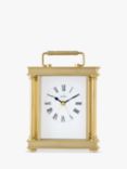 Acctim Marlow Analogue Alarm Carriage Clock, Gold