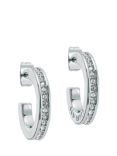 Ted Baker Sinliaa Crystal Demi Hoop Earrings, Silver