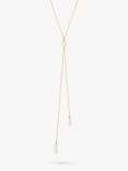 Claudia Bradby Pearl Chain Necklace, Gold