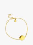 Claudia Bradby The World is Your Oyster Bracelet, Yellow Gold