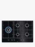 AEG HKB75820NB 75cm Gas Hob, Black