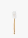 Le Creuset Christmas Rudolph Silicone Head Spatula, White/Natural