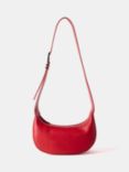 Mint Velvet Leather Sling Bag, Red