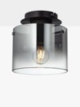 Brilliant Lighting Beth Semi Flush Light, Black