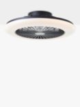 Brilliant Lighting Salerno Semi Flush LED Ceiling Fan Light