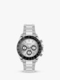 Sekonda 30201 Men's Circuit Tachymeter Bracelet Strap Watch, Silver