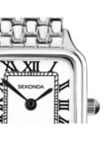 Sekonda 40656 Women's Monica Bracelet Strap Watch, Silver