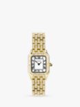 Sekonda Women's Monica Crystal Bracelet Strap Watch, Gold