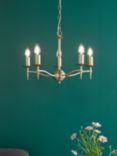 English Heritage Marble Hill 5 Light Pendant Ceiling Light