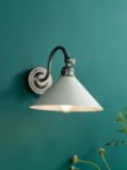 English Heritage Audley End Single Wall Light, Cream