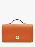 Apatchy Josie Leather Clutch Bag, Orange