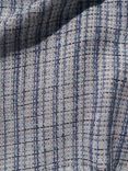 John Louden Polyester Blend Tweed Fabric, Navy/Silver