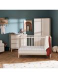 Obaby Astrid Cotbed, Double Wardrobe and Changing Unit Dresser Room Set