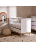 Obaby Astrid Mini Cotbed and Changing Unit Dresser Room Set, White