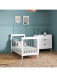 Obaby Maya Acrylic Cot Bed, White