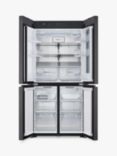 LG GMV960NNME MoodUP™ Freestanding 60/40 American Fridge Freezer, Multi