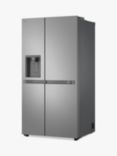 LG GSLC41PYPE Freestanding 60/40 Fridge Freezer, Silver