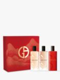 Giorgio Armani Sì Eau de Parfum Trio Discovery Christmas Fragrance Gift Set, 3 x 15ml