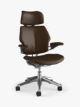 Humanscale Freedom Leather Office Chair, Canyon