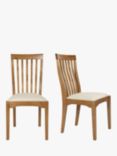 Laura Ashley Garrat Dining Chair, Honey, Set of 2