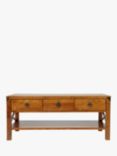 Laura Ashley Balmoral 3 Drawer Coffee Table, Honey