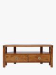 Laura Ashley Balmoral 2 Drawer Corner TV Unit, Honey