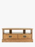 Laura Ashley Garrat Corner TV Unit, Honey