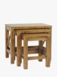 Laura Ashley Balmoral Nest of 3 Tables, Honey