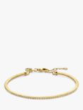 DPT Antwerp Endless Diamond Tennis Bracelet, Gold