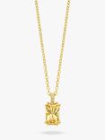 DPT Antwerp Yellow Citrine Necklace, Gold