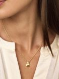 DPT Antwerp Honey Pendant Necklace, Gold