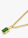 DPT Antwerp Diopside Pendant Necklace, Gold