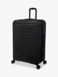 it luggage Legion 8-Wheel 80cm Large Expandable Suitcase, 159L, Black