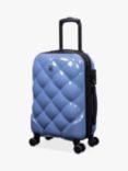 it luggage St Tropez Trois 8-Wheel 54cm Expandable Cabin Case, 48L, Blue