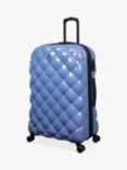 it luggage St Tropez Trois 8-Wheel 78cm Expandable Medium Suitcase, 142L, Blue