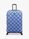 it luggage St Tropez Trois 8-Wheel 78cm Expandable Medium Suitcase, 142L, Blue