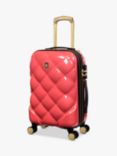 it luggage St Tropez Trois 8-Wheel 54cm Expandable Cabin Case, 48L, Coral