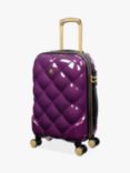 it luggage St Tropez Trois 8-Wheel 54cm Expandable Cabin Case, 48L, Purple