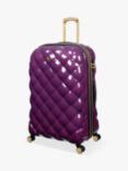 it luggage St Tropez Trois 8-Wheel 78cm Expandable Medium Suitcase, 142L, Purple