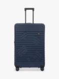 Bric's B|Y Ulisse 4-Wheel 78cm Expandable Extra Large Suitcase, Blue Ocean