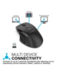 JLab JBuds Wireless Bluetooth Mouse, Black