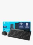 JLab Epic Wireless Bluetooth Keyboard & JBuds Mouse Set, Black