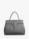 Pre-loved CELINE Medium 16 Grained Calfskin Bag, Grey