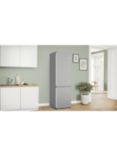 Bosch KGN392LBFG Freestanding 70/30 Fridge Freezer, Silver