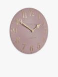 Thomas Kent Arabic Numeral Wall Clock, Blush