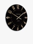 Thomas Kent Mulberry Wall Clock, 50cm, Noir