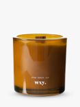 wxy. Roam Woodwick Brown Scented Candle, 1.05kg