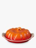 Le Creuset Stoneware Pumpkin Butter Dish, Volcanic