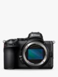 Nikon Z5 Compact System Camera, 4K UHD, 24.3MP, Wi-Fi, Bluetooth, OLED EVF, 3.2” Tiltable Touch Screen, Body Only, Black