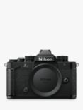 Nikon Z f Compact System Camera with 24-70mm Lens, 4K UHD, 24.5MP, Wi-Fi, Bluetooth, OLED EVF, 3.2" Vari-Angle Touch Screen, Black